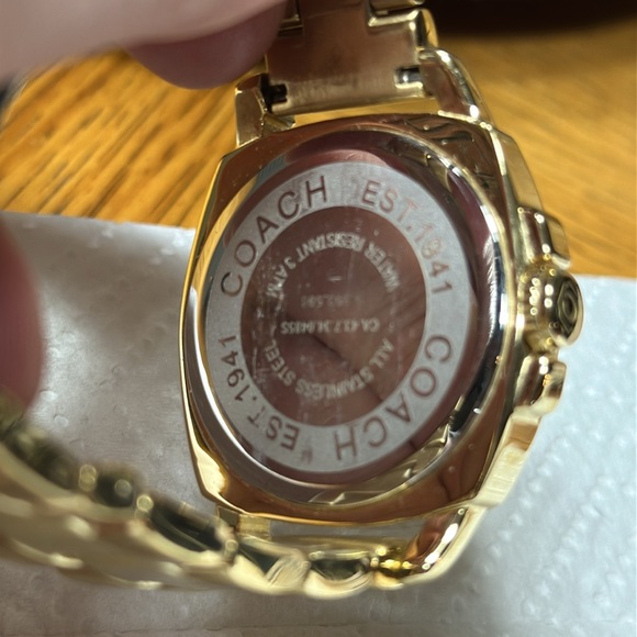 COACH  Gold-tone Boyfriend Watch - Picture 11 of 11